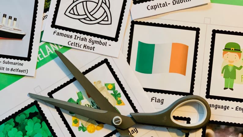 Make a Country Board for Ireland! Here Is Everything You Need
