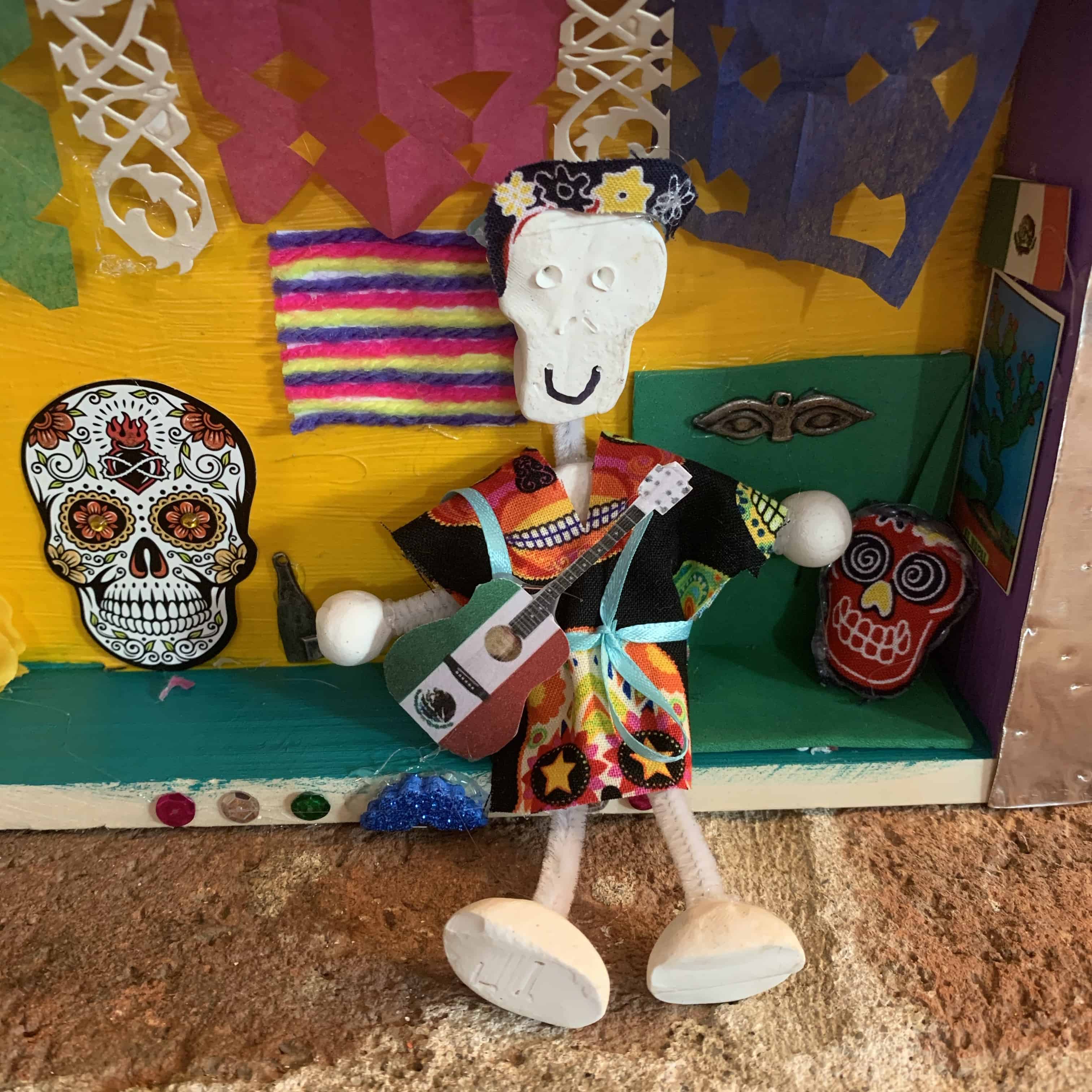 mexico craft for kids, art classes for kids in Marin county, art classes for kids in San Anselmo, CA