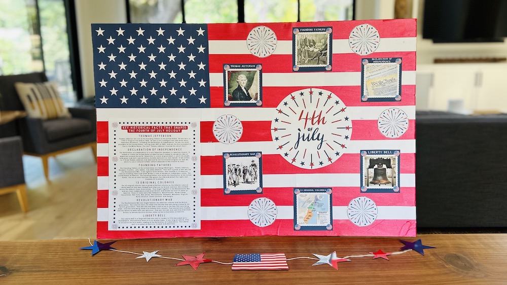 Brighten your home with this unique Fourth of July decoration